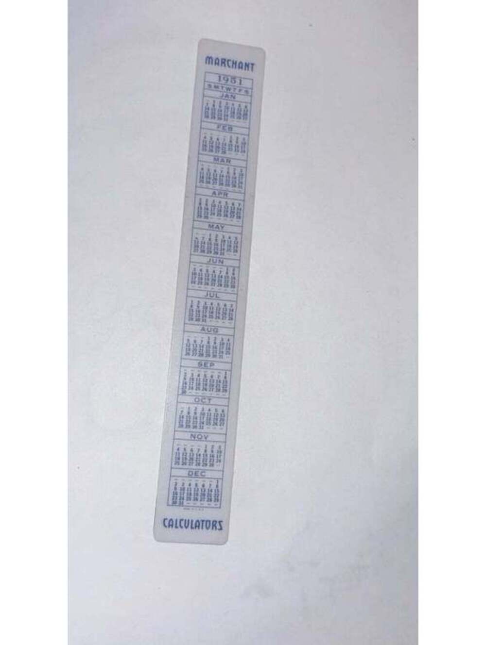 1951 Marchant Figuremaster Calculators Ruler - Picture 2 of 4